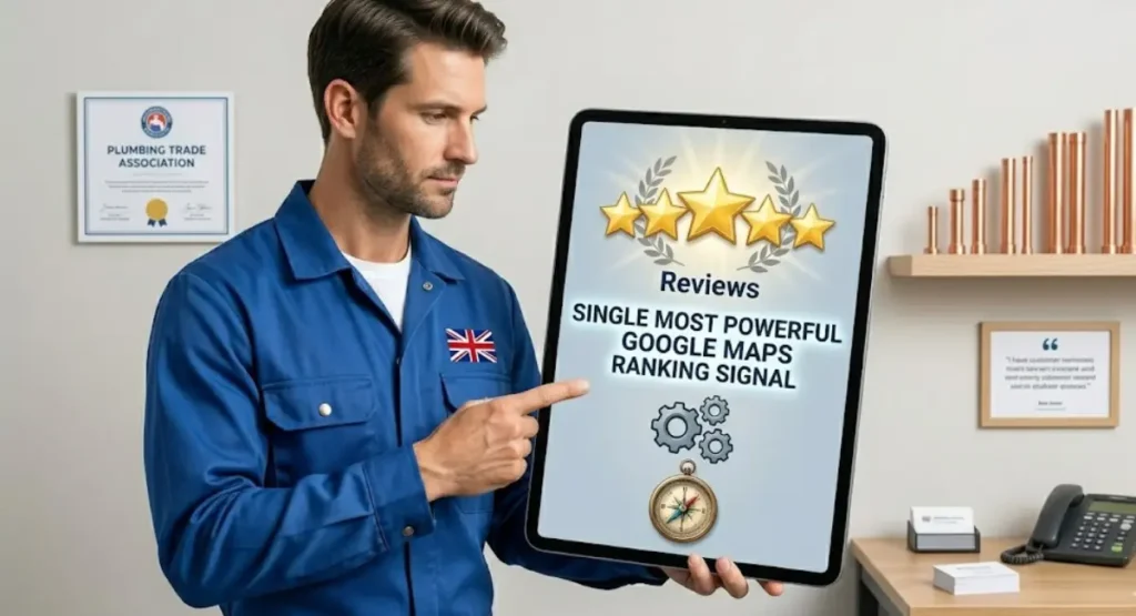 Reviews: The Single Most Powerful Google Maps Ranking Signal for Plumbers