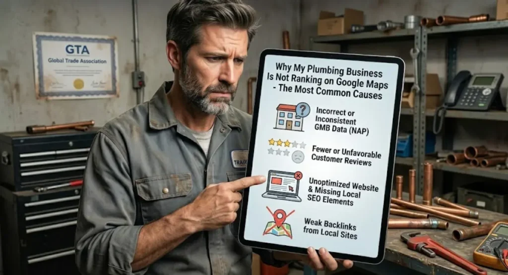Why My Plumbing Business Is Not Ranking on Google Maps - The Most Common Causes